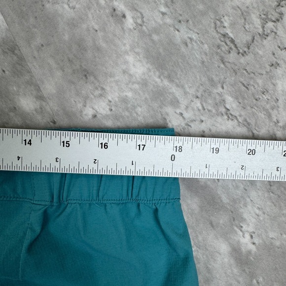 Fjallraven High Coast Trail Shorts Womens 35-36 Blue Hiking Outdoors Active - Picture 7 of 8